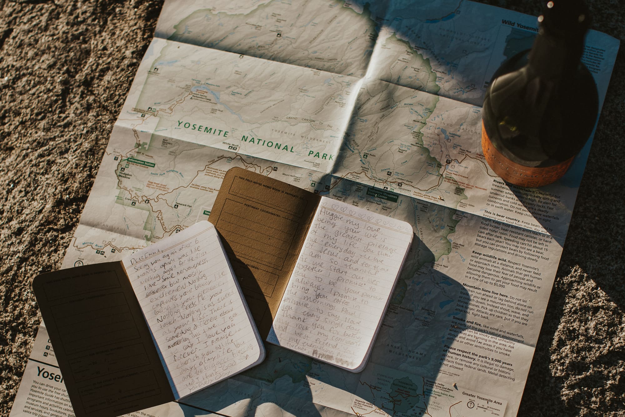 a list of items to pack for your elopement day