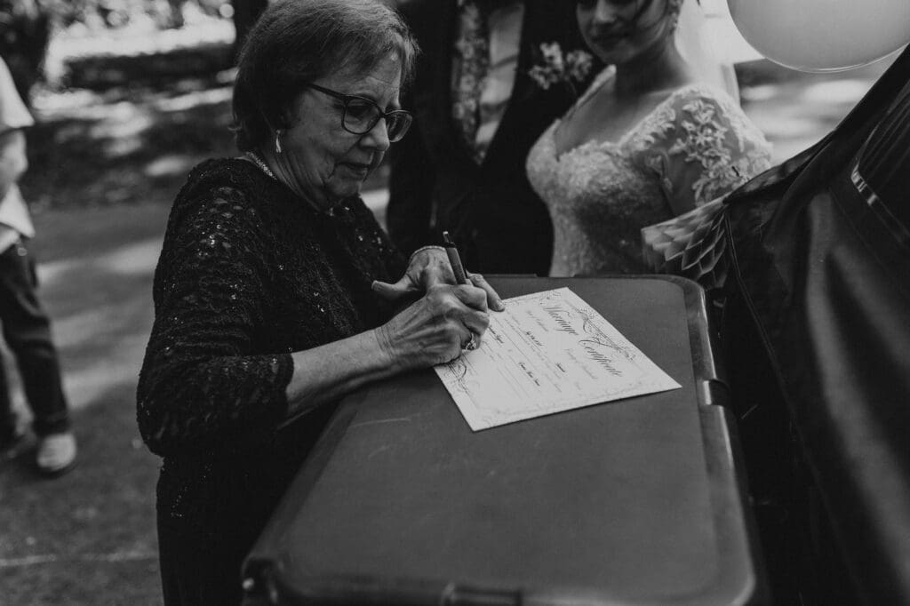 marriage license for elopement