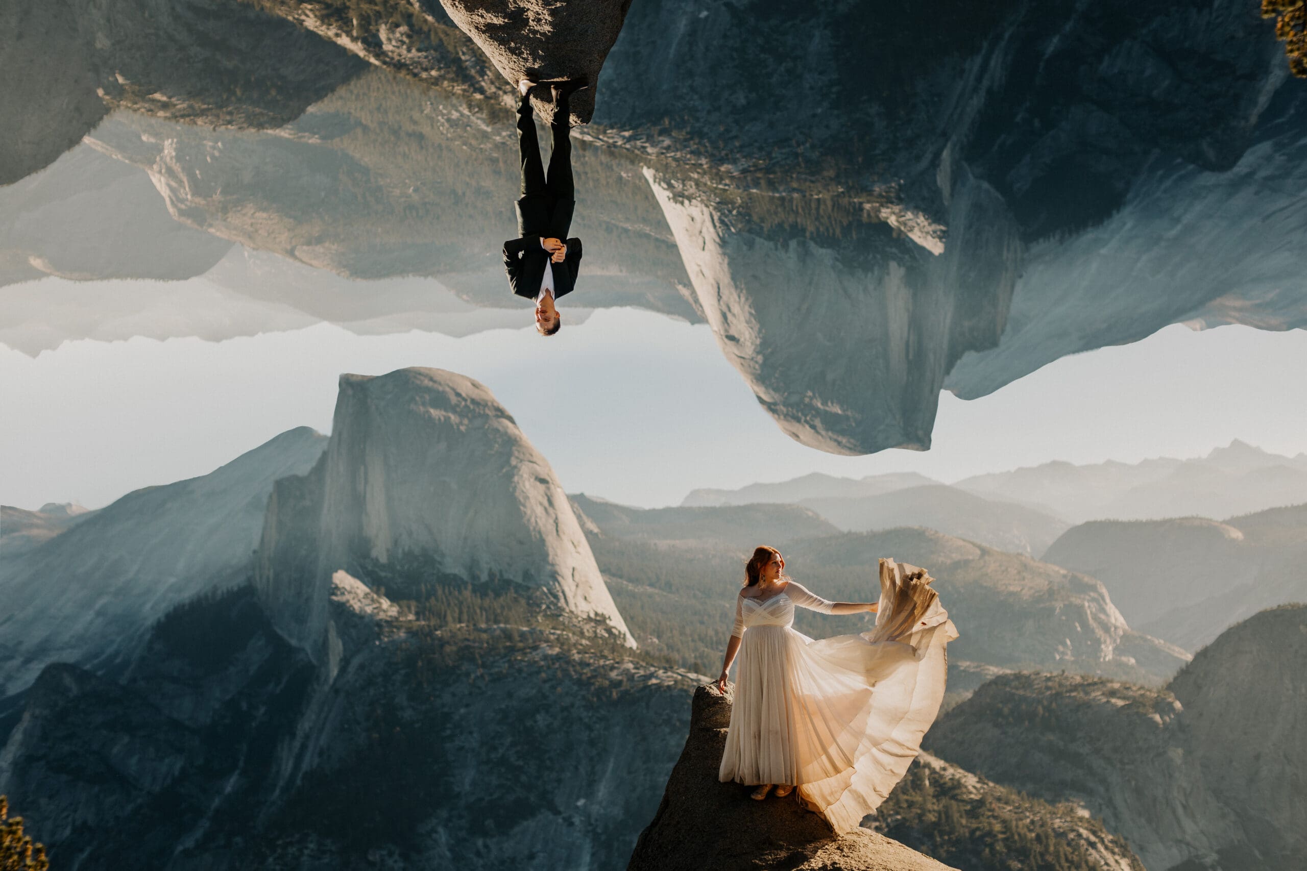 Glacier Point Elopement in Yosemite