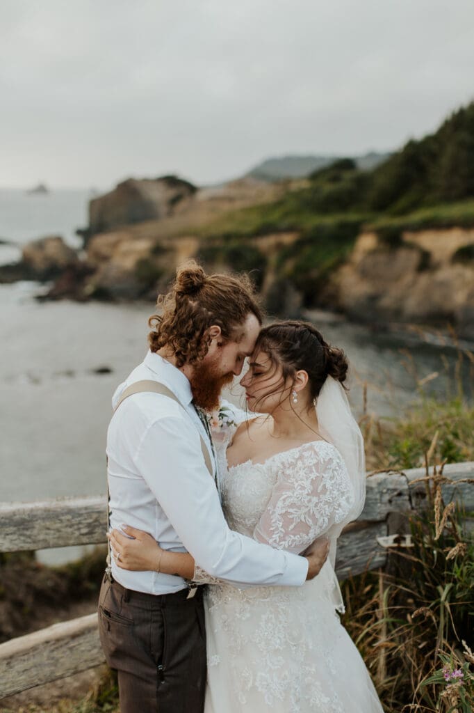 elopement photos northern California coast