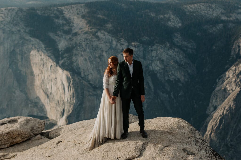 Taft point elopement Yosemite