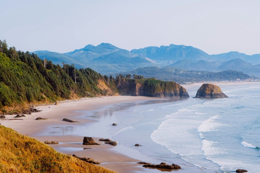 Best places to elope in Oregon - Ecola State Park